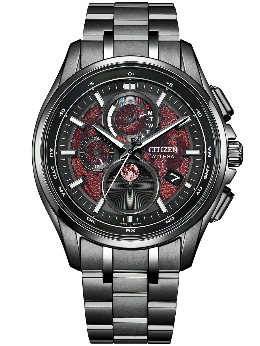 シチズン アテッサ アクトライン ブラックチタン CC4055-65E メンズ