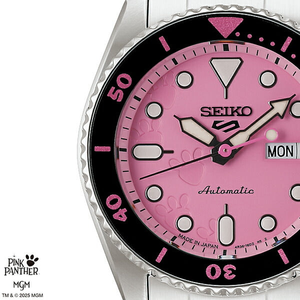 1月9日発売》セイコー 5スポーツ SKX ピンクパンサー コラボレーション