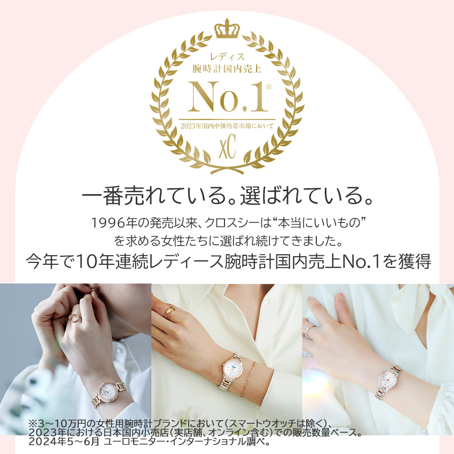 シチズン クロスシー ミズコレクション EW5572-56W レディース