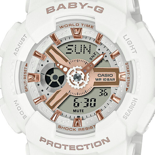 BABY-G G-SHOCKデザインインスパイア BA-110XRG-7AJF レディース 電池