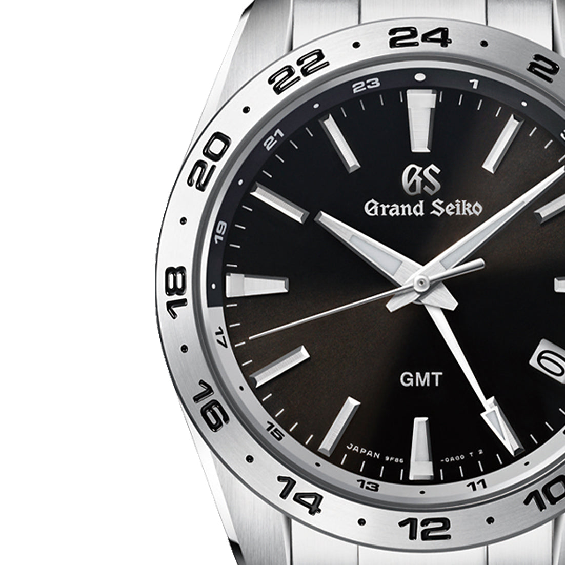 グランドセイコー クオーツ 9F GMTモデル SBGN027 メンズ ブラック
