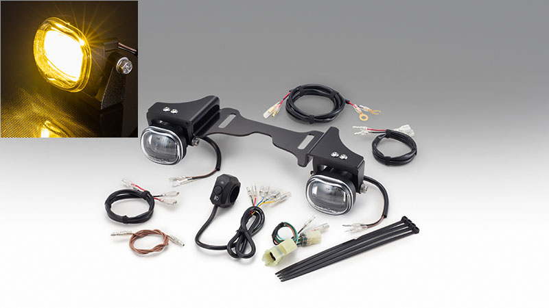 廃番・完売】フォグランプKIT イエローLED レブル1100/DCT 21-24Y