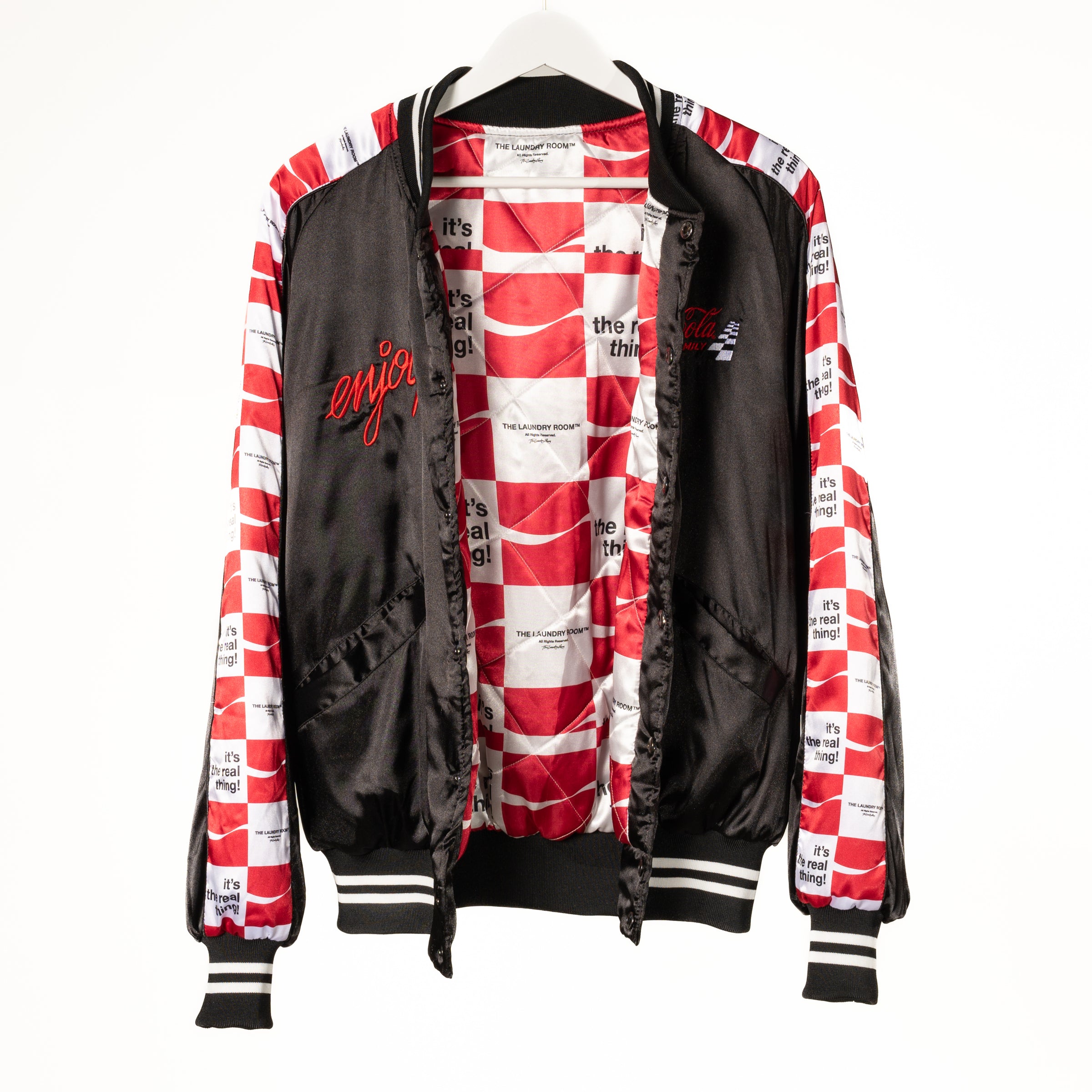 ウェア FCRB COCA-COLA MULTI PATTERN JACKET F.C.R.B COCA-COLA MULTI