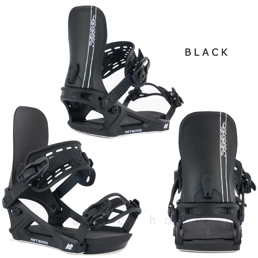 K2 ケーツー SONIC BLACK スノーボード ビンディング 20-21