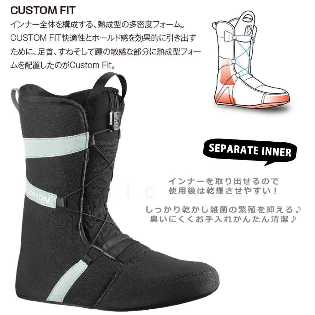 SALOMON(サロモン) スノーボード ブーツ メンズ SALOMON サロモン