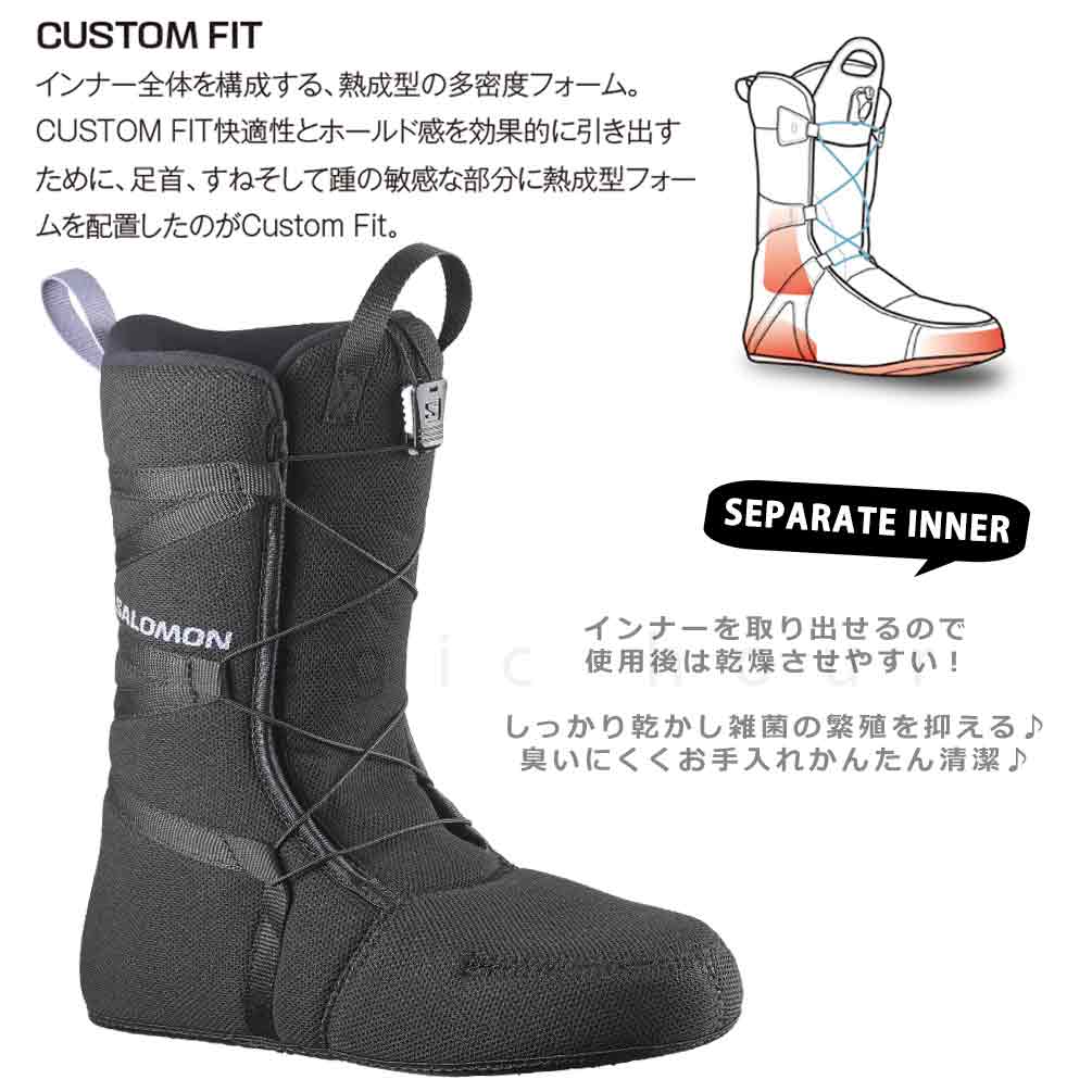 SALOMON(サロモン) スノーボード ブーツ レディース boa SALOMON