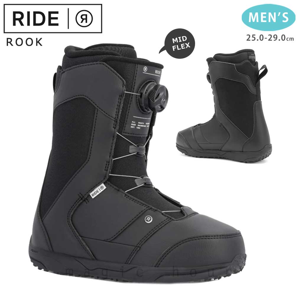 RIDE(ライド) スノーボード ブーツ BOA メンズ RIDE ライド ROOK