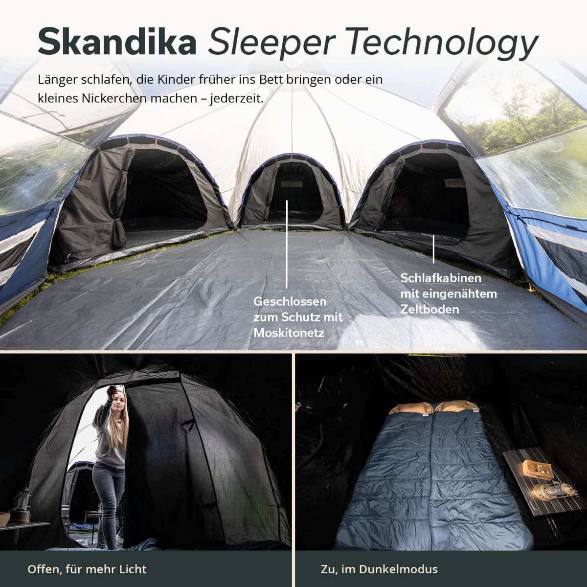 Skandika Familienzelt Korsika 9 Sleeper | MAX Trader GmbH