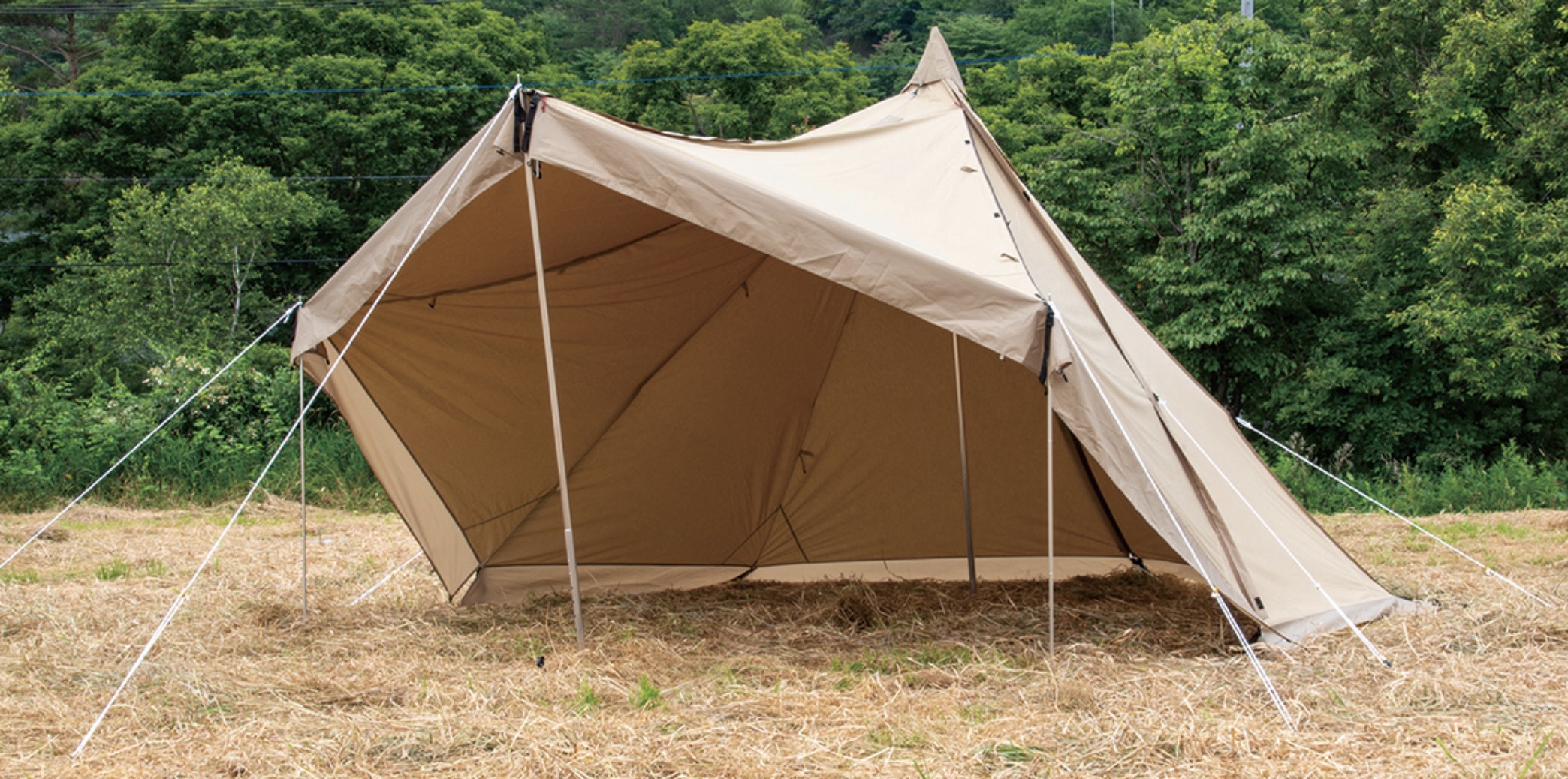 Tasso T/C テント本体＋ アップライトポールセット（TP-080） Tasso T