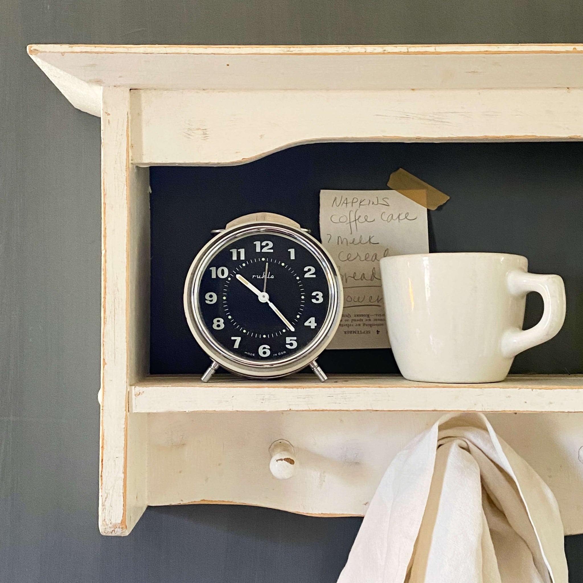 Rare Vintage Midcentury German Alarm Clock by Ruhla - Working
