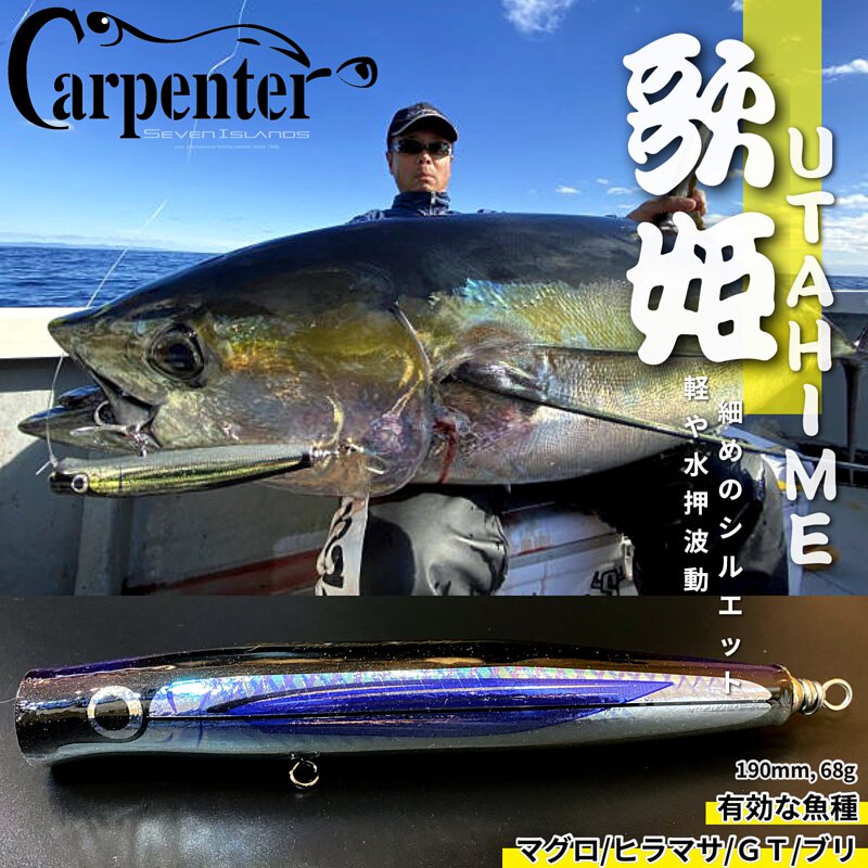 カーペンター 歌姫 凪 70-190 美品 カーペンター 歌姫 凪 70-190