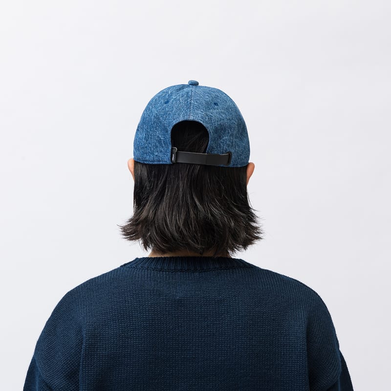 2023AW WTAPS T-6M 04 CAP COTTON DENIM SIGN LOGO 丹寧老帽帽