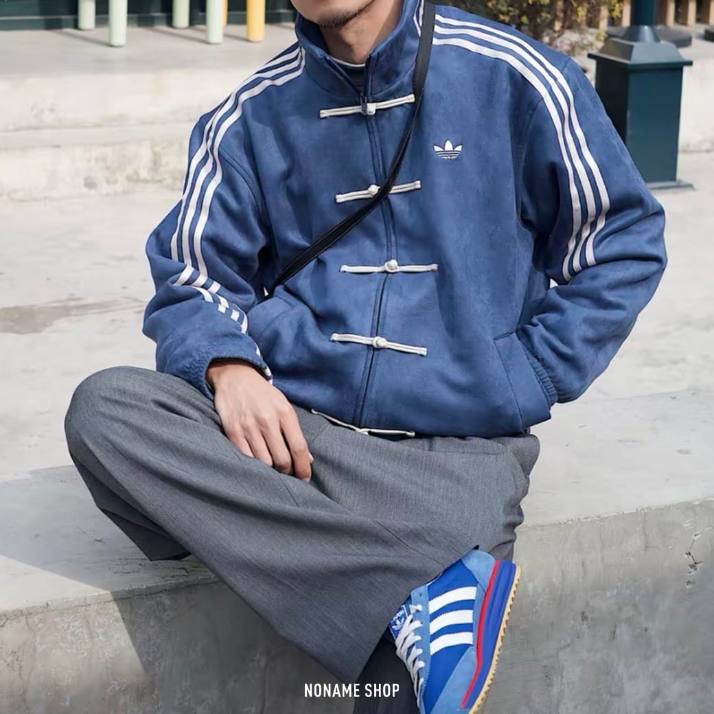 adidas ダッフルコート ネイビーブルー ヘビ年 中国限定 S 【公式通販】