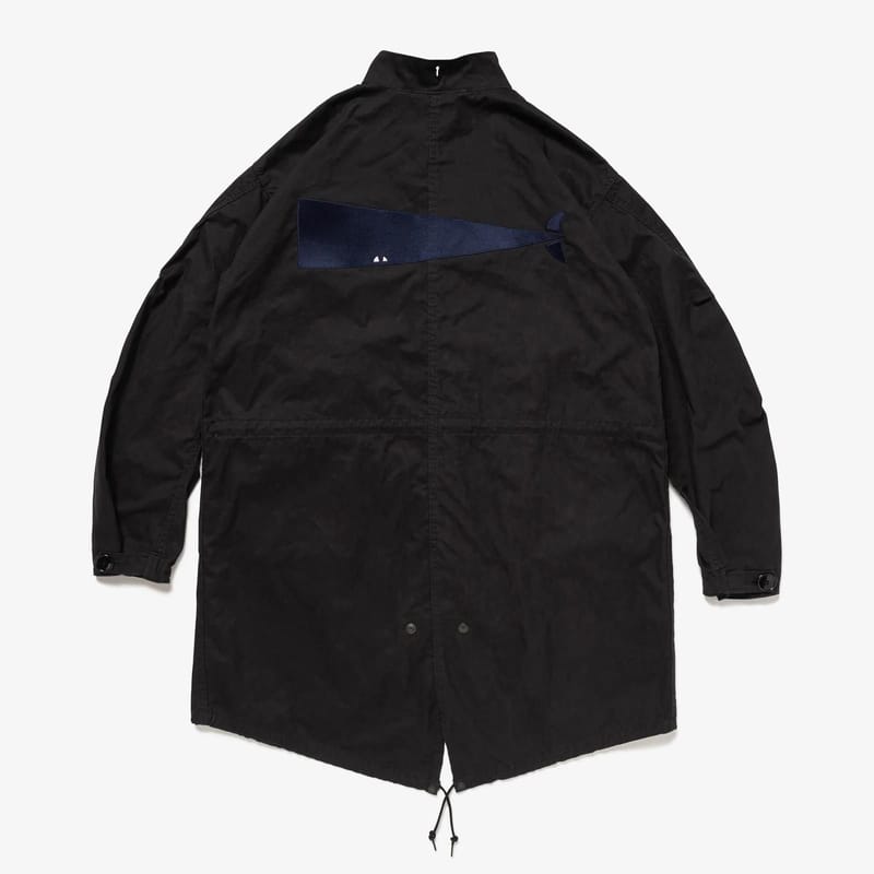 DESCENDANT D-65 OXFORD COAT ミリタリー フィッシュテール モッズ