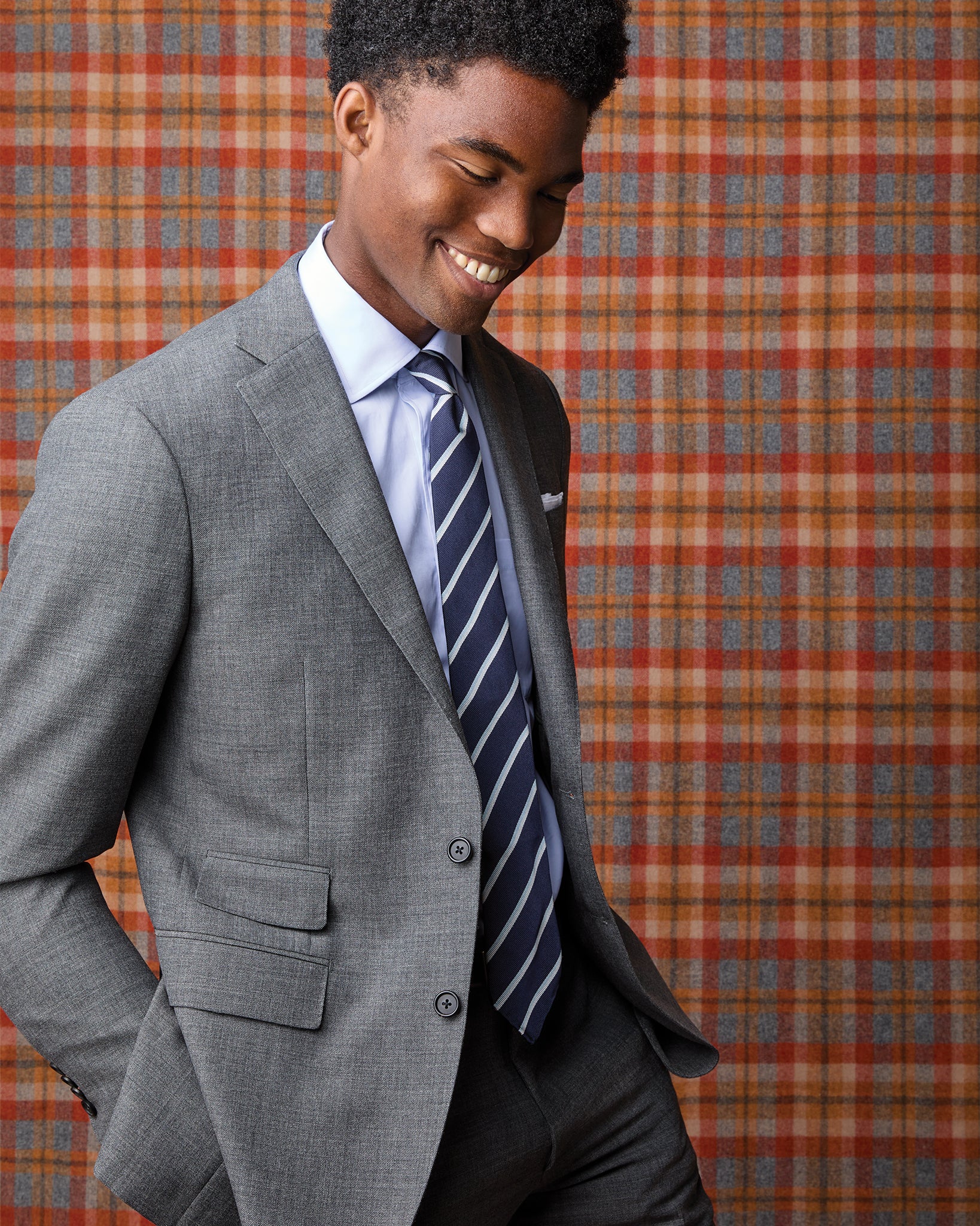 Kincaid No. 3 Suit in Mid-Grey High-Twist | Shop Sid Mashburn