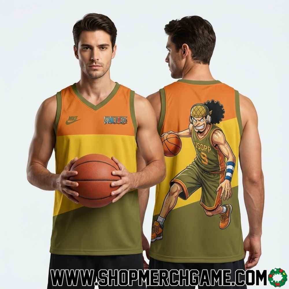 Nike x One Piece Collection Fall 2026 New Usopp Basketball Jersey