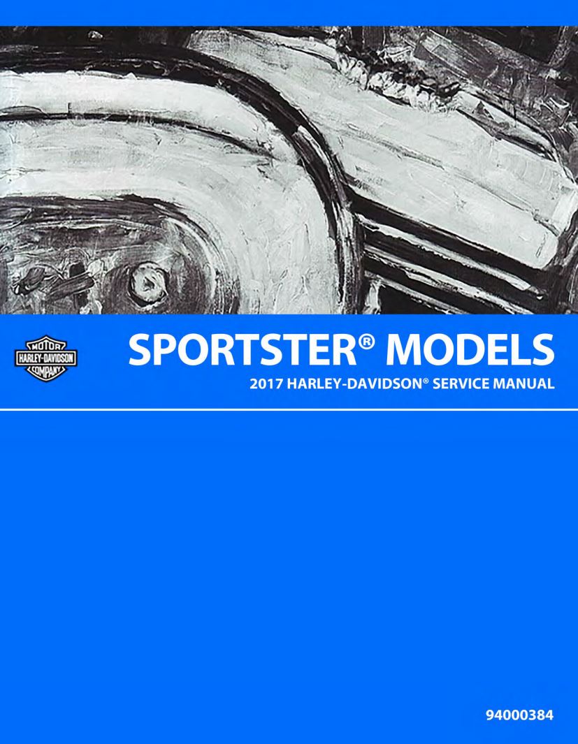Service manual 2017 Harley-Davidson Sportster Models, Iron 883