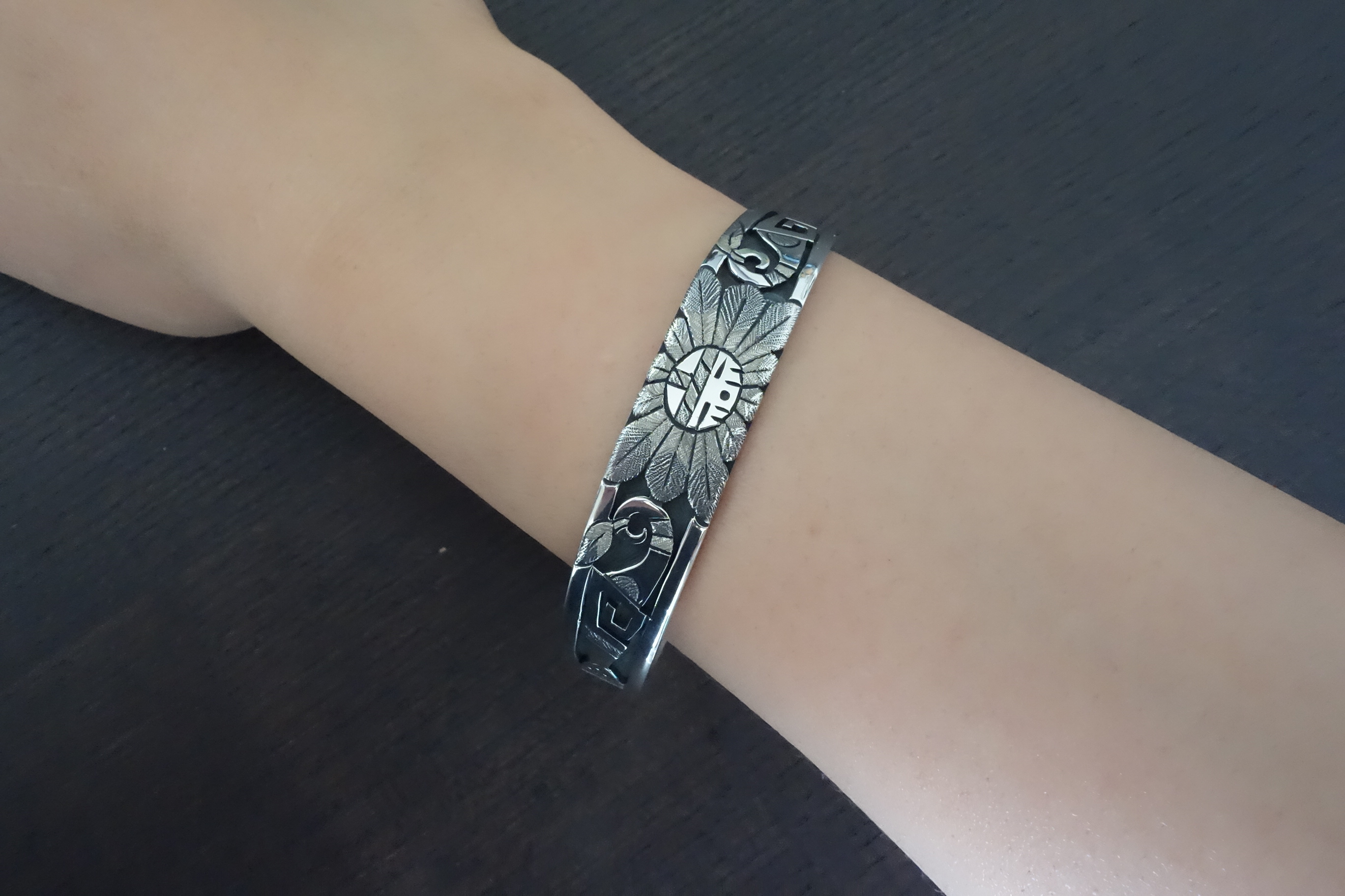 ホピ族 太陽の神様 サンゴット オーバーレイ | shopsilvermoon-Online Shop