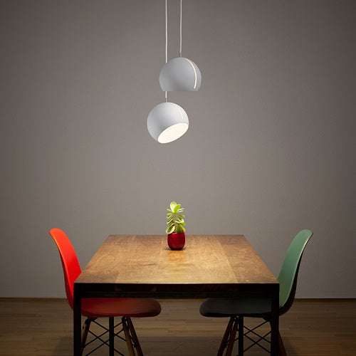 Tilt Globe 白シェード/白コード Φ200mm - YAMAGIWA OnlineStore
