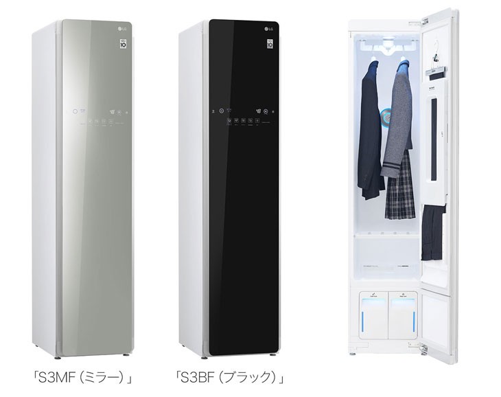 LGエレクトロニクス 【大型商品！】LG Styler S3MF 衣類リフレッシュ機