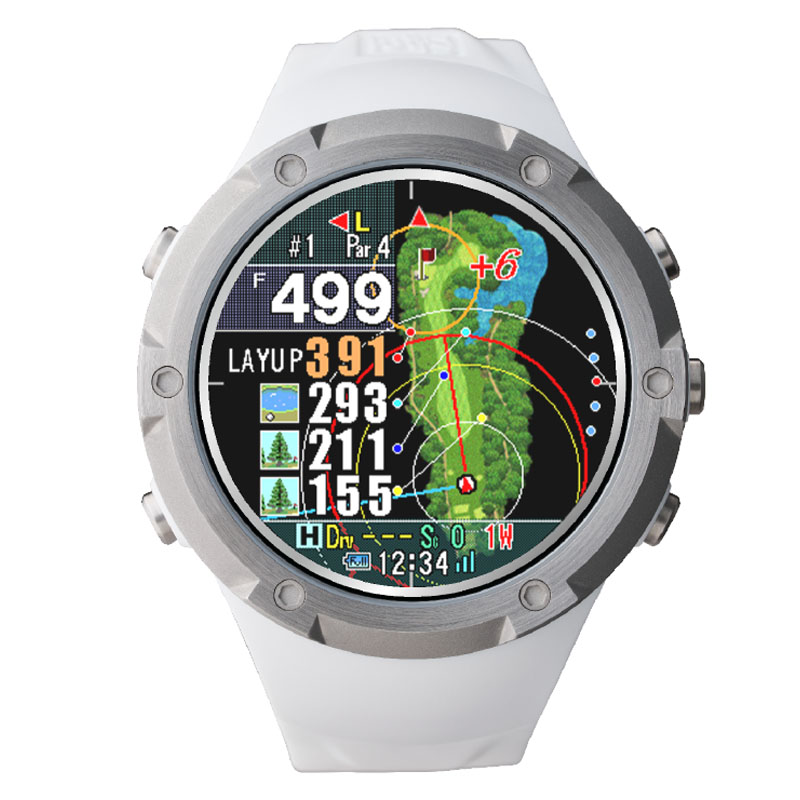 ShotNavi（ショットナビ） エボルブ アルファ 腕時計型 GPS ゴルフナビ