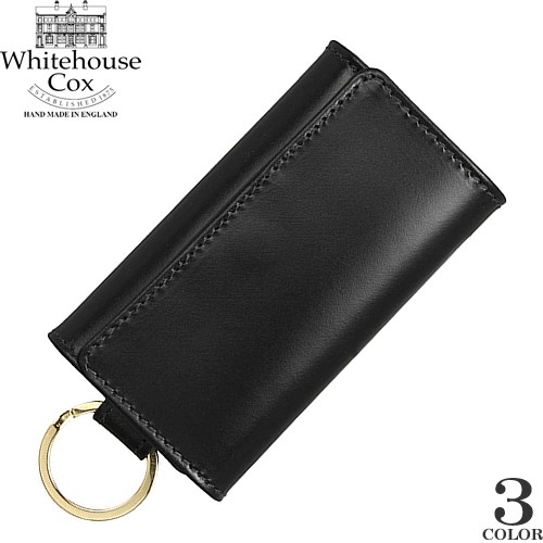 Whitehouse Cox（ホワイトハウスコックス） キーケース ウィズ リング