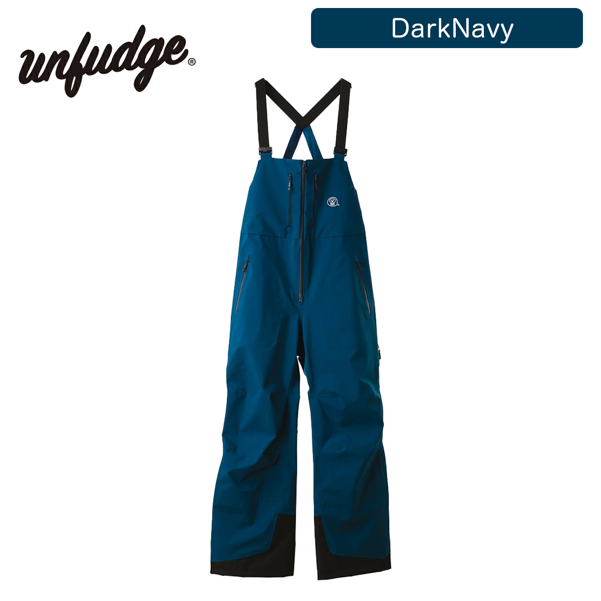 unfudge ビブパンツ ブルーグレイ 2024-2025 // PEEP BIB PANTS