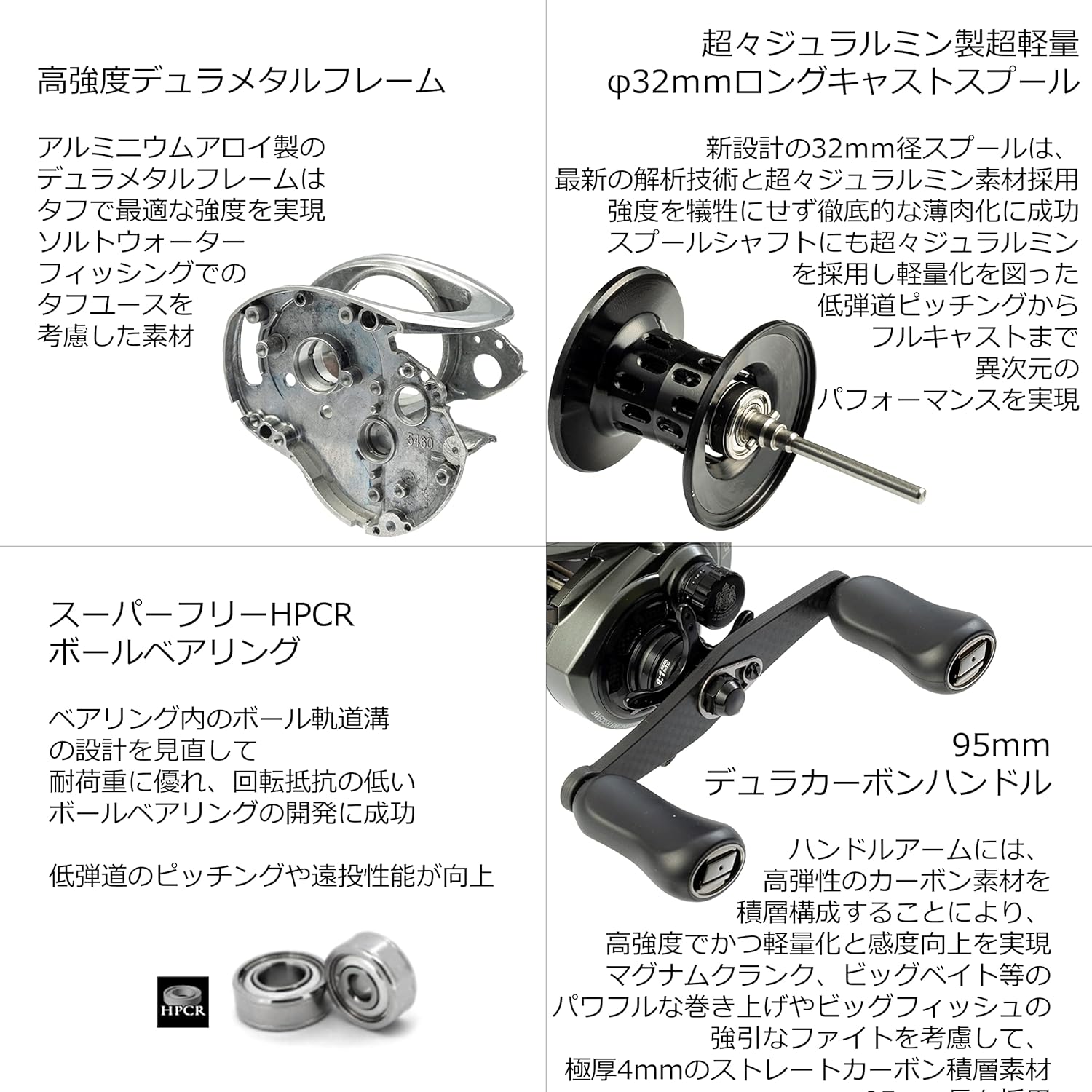 Abu Garcia（アブガルシア） ゼノン LTX-L 左ハンドル 送料無料 : ます