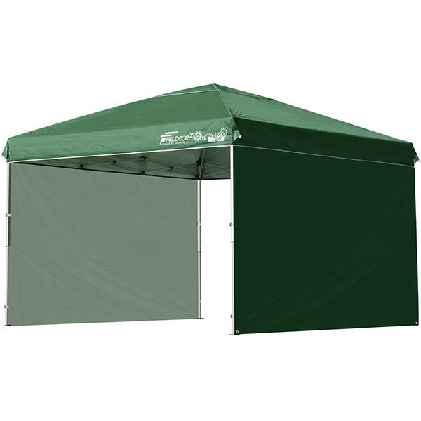 FIELDOOR（フィールドア） タープテント 3m 簡単 耐水 ワンタッチ