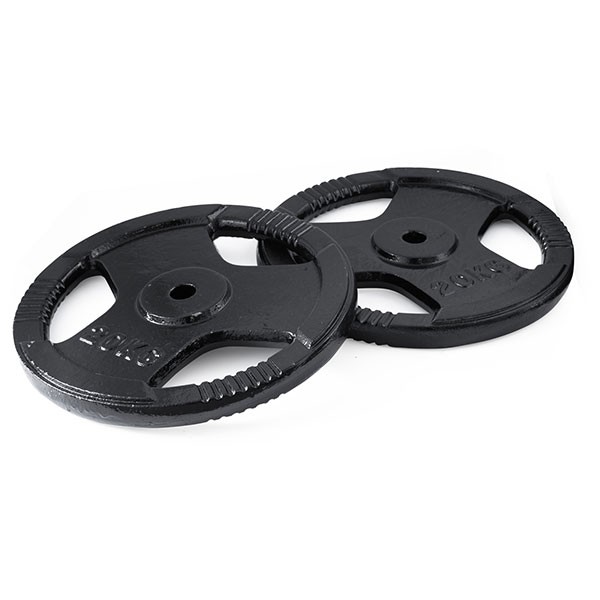 バーベル 用 プレート 穴あき 20kg 2個セット 追加 ダンベルプレート