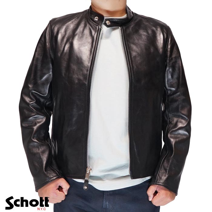 Schott(ショット) レザー ジャケット 70S シングルライダース アウター
