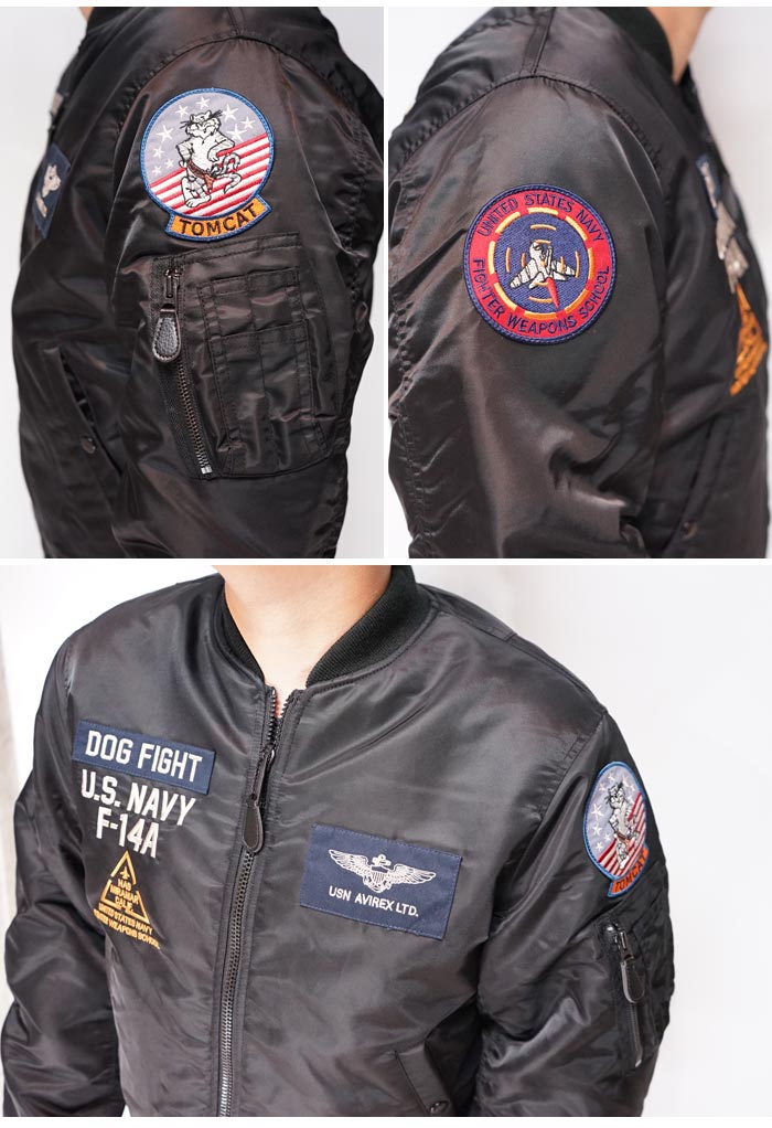 AVIREX アヴィレックス アビレックス MA-1 ジャケット トムキャット