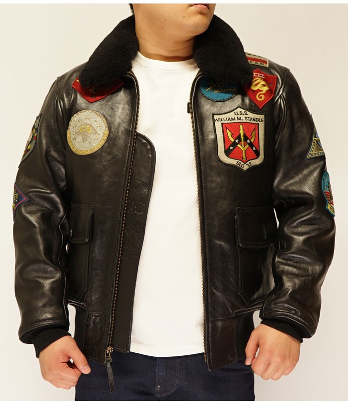 AVIREX（アヴィレックス） G-1 フライト レザー ジャケット TOP GUN