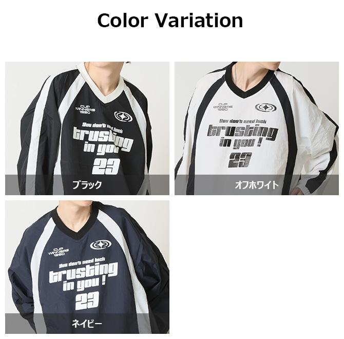 ナイロンプルオーバー メンズ Vネック ジャケット ブルゾン スポーツ