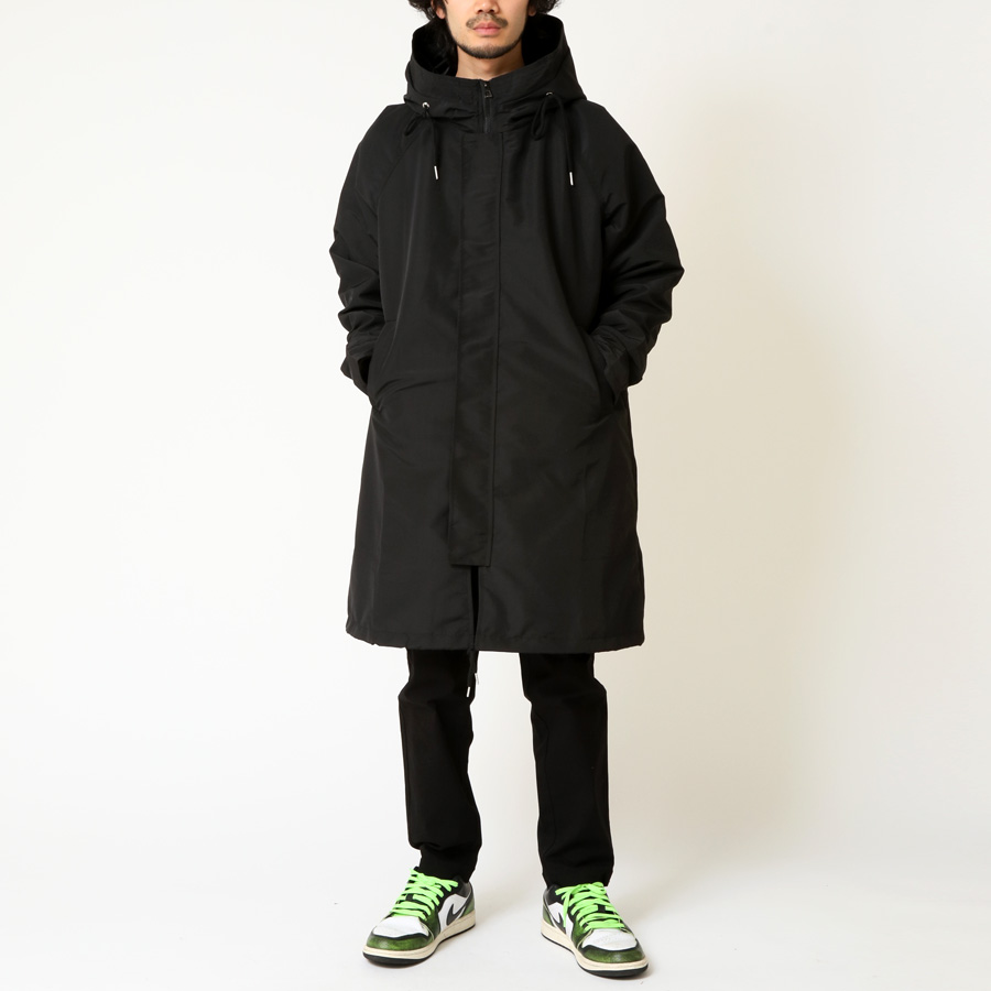 モッズコート メンズ 大きいサイズ M-51 フード ハイネック ロング