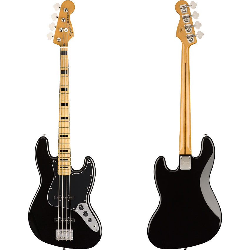 Squier エレキベース Classic Vibe '70s Jazz Bass BLK ジャズベース