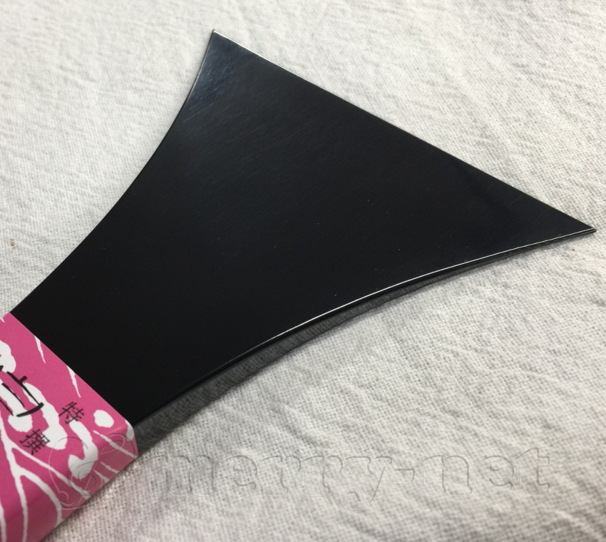 定番の津軽三味線用バチ 樹脂製 撥 黒 15号 : 楽器のことならメリー