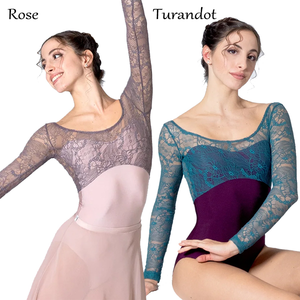 デラロミラノ バレエ レオタード 大人 長袖 DellaLoMILANO Tersicore