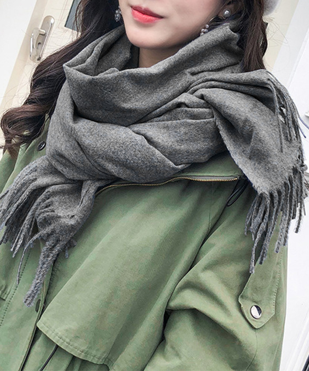 miniministore（ミニミニストア） 韓国マフラー カシミヤタッチ大判