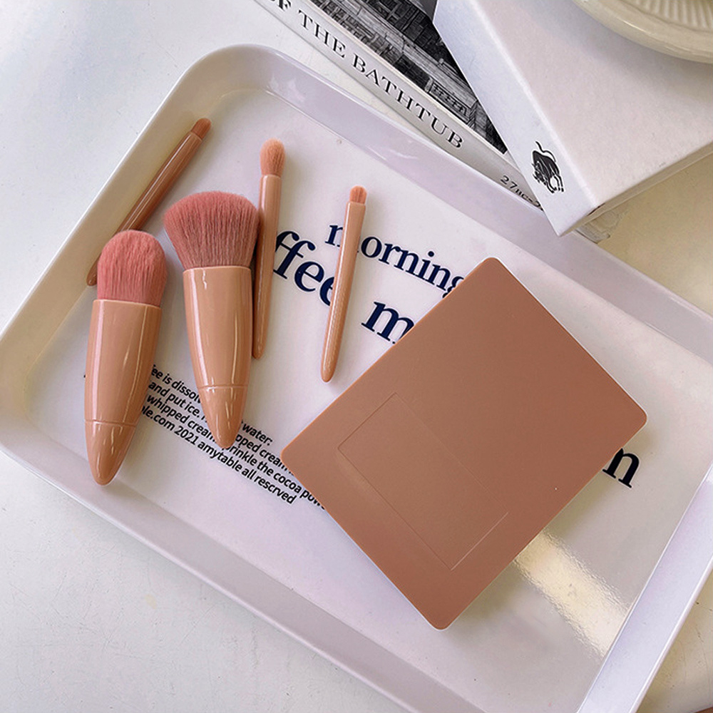 miniministore（ミニミニストア） メイクブラシ5本セット 収納ケース