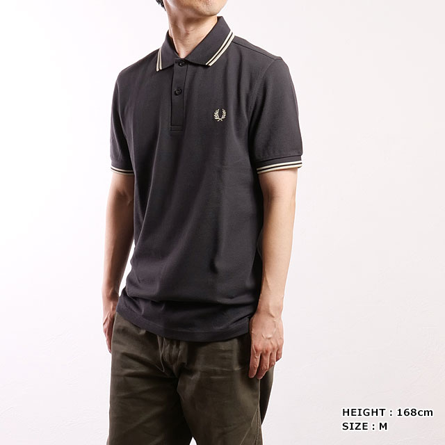 FRED PERRY（フレッドペリー） ポロシャツ ツインティップドフレッド