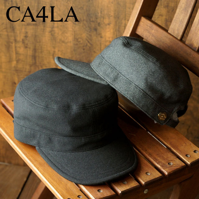 CA4LA（カシラ） ワークキャップ WASHABLE BASIC WORKER AW4 ZKN02125