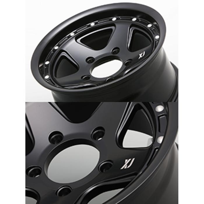 MLJ 16インチ 5穴 150 8J XTREME-J XJ05 サテンブラックミルド