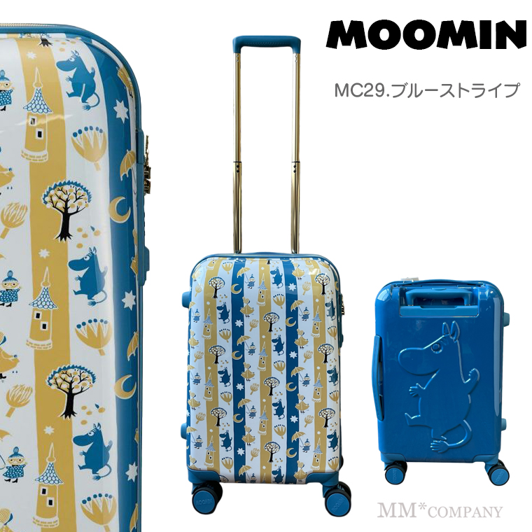 MOOMIN（ムーミン） キャリーバッグ Sサイズ 30L スーツケース 機内