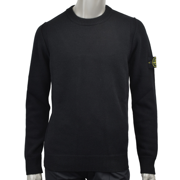 STONE ISLAND（ストーン アイランド） LAMBSWOOL メリヤス編み ロゴ