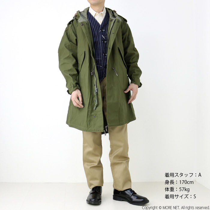 BUZZ RICKSON'S バズリクソンズ M-51 モッズコート パーカー BR12266