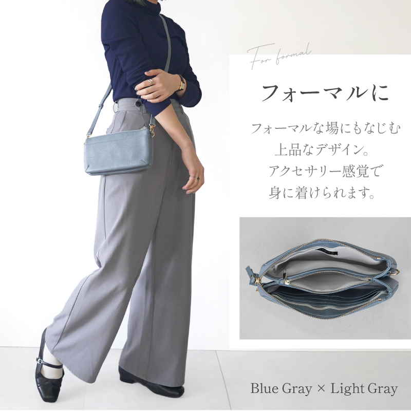 LASIEM（ラシエム） ショルダーバッグ レディース 本革 お財布