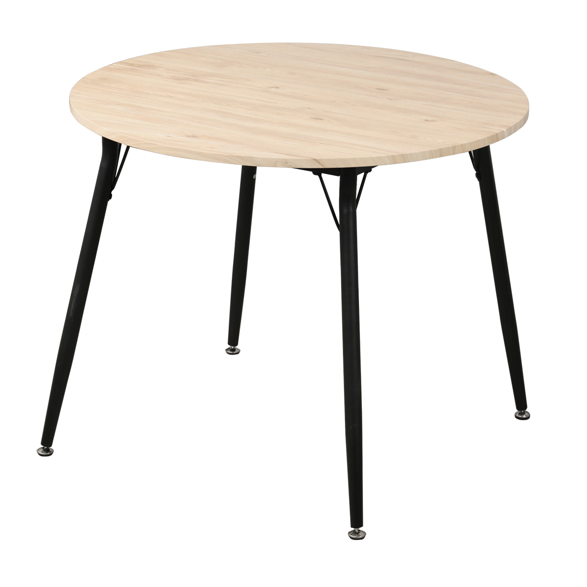 ダイニングテーブルセット 2人用 3点セット 90cm幅 丸 テーブル 2人