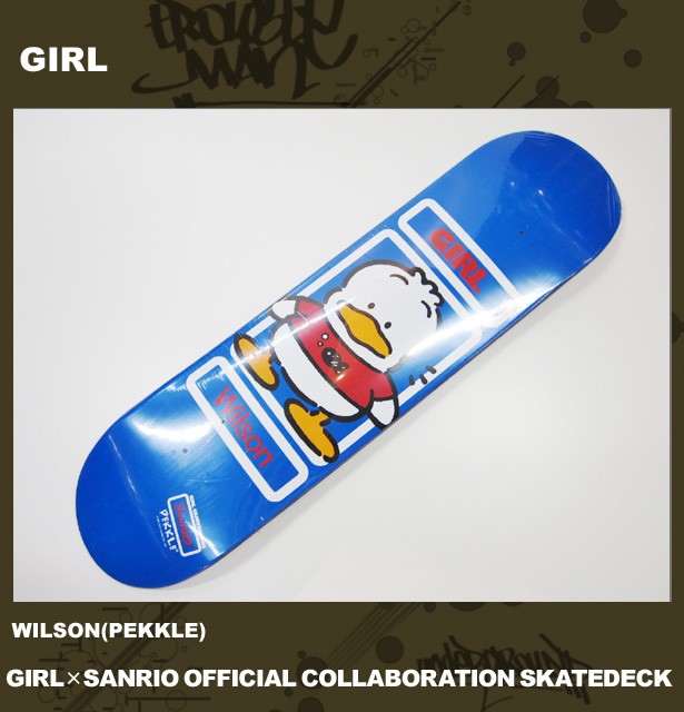 □GIRL［ガール］ GIRL×SANRIO OFFICIAL COLLABRATION SKATEDECK
