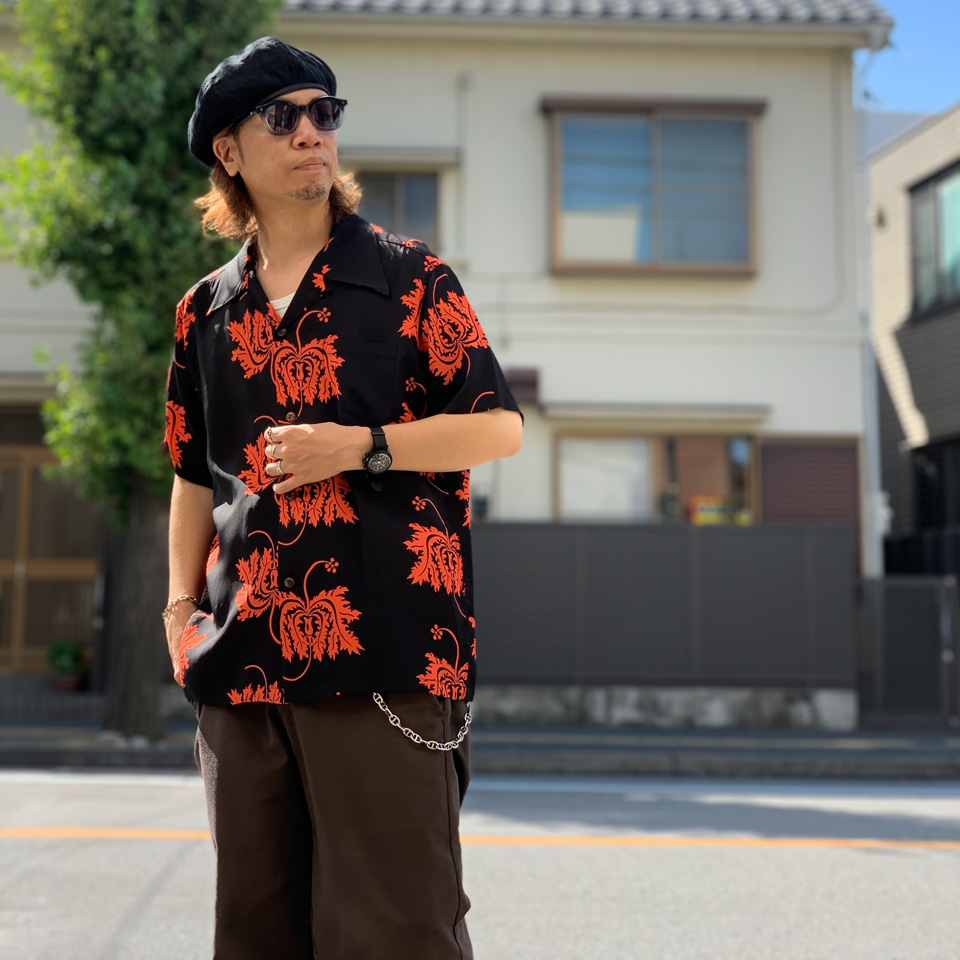 SUN SURF サンサーフ アロハシャツ ハワイアンシャツ RAYON HAWAIIAN S